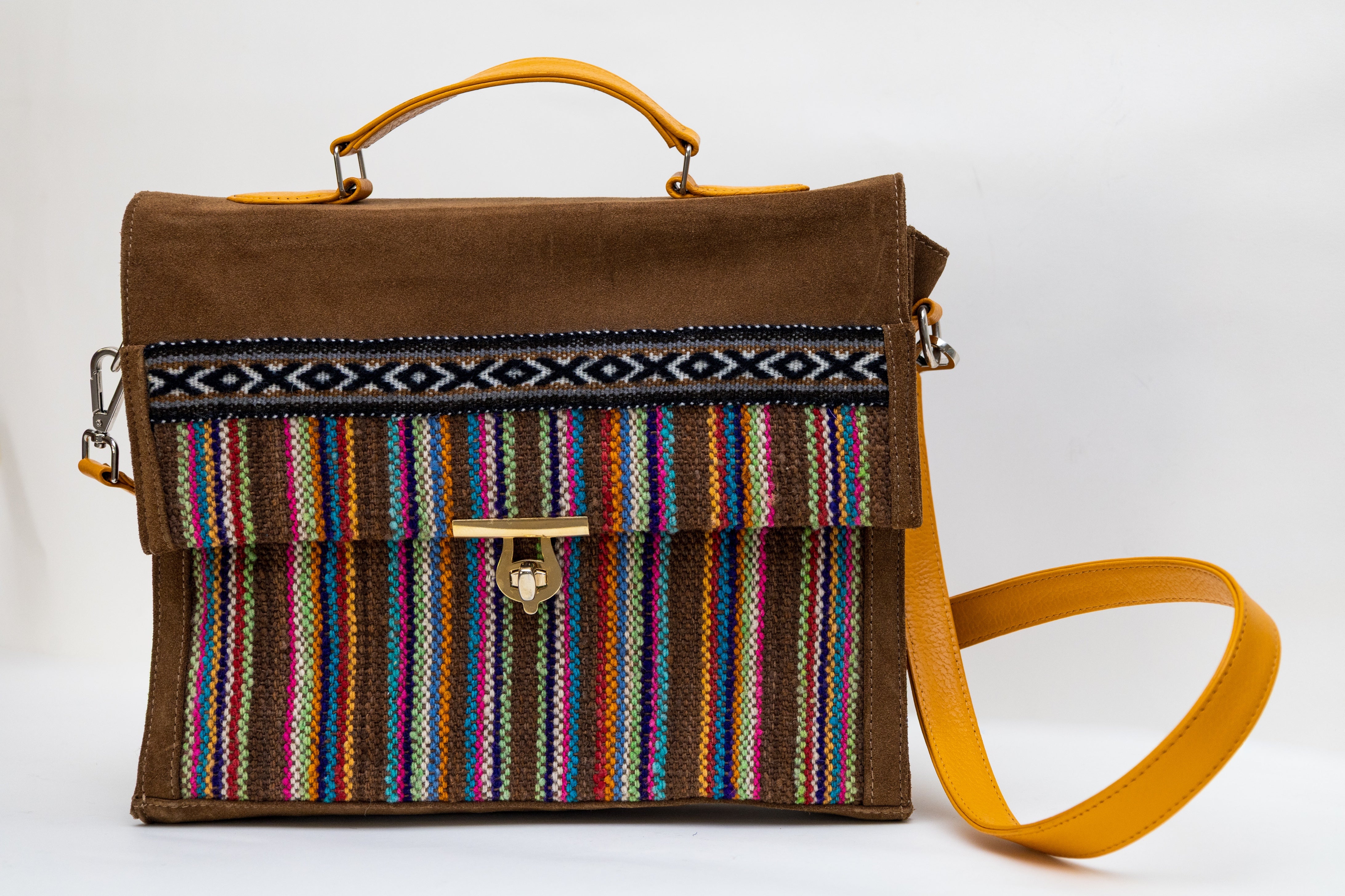 Bolso de Ante con Asa