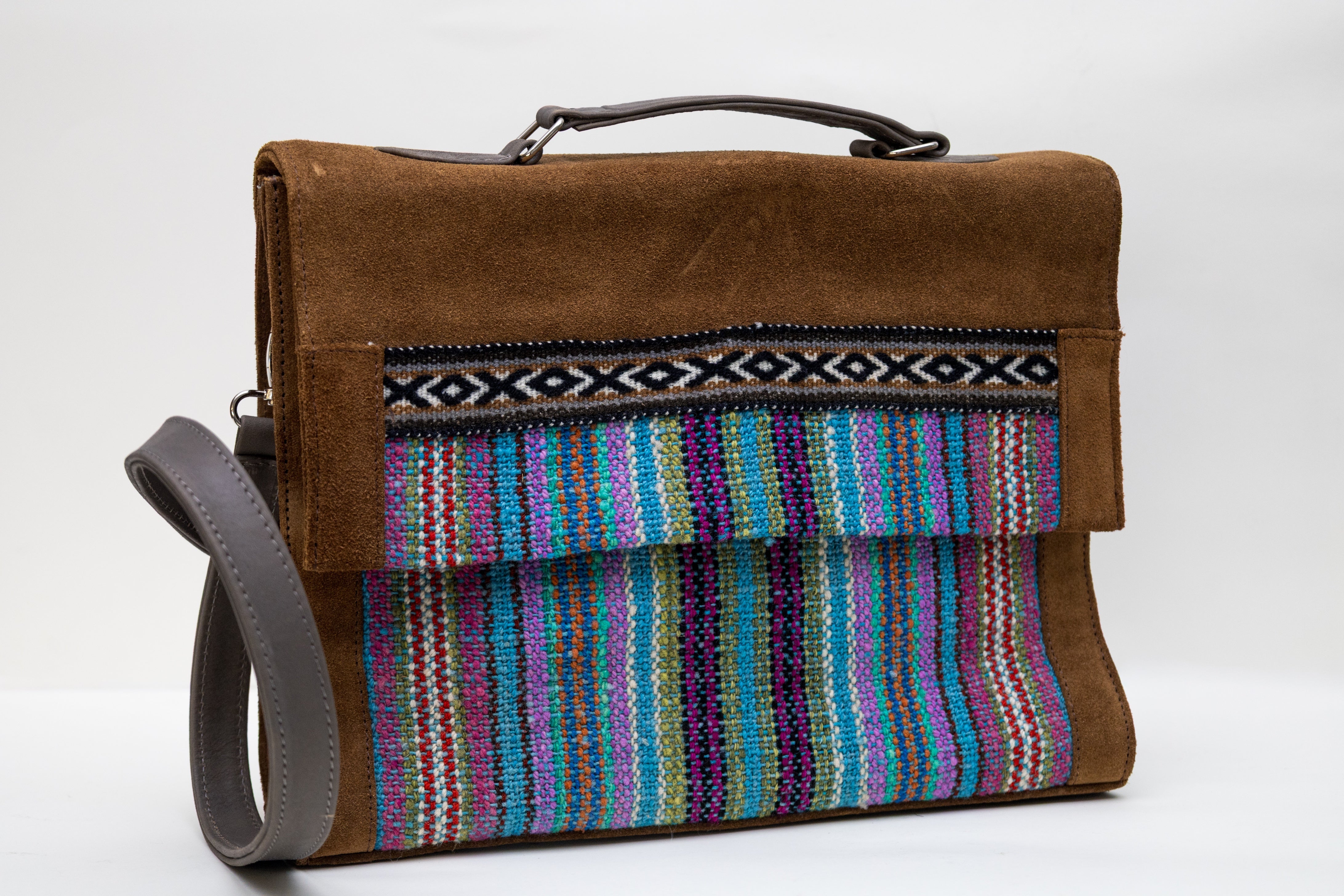 Bolso de Ante con Asa