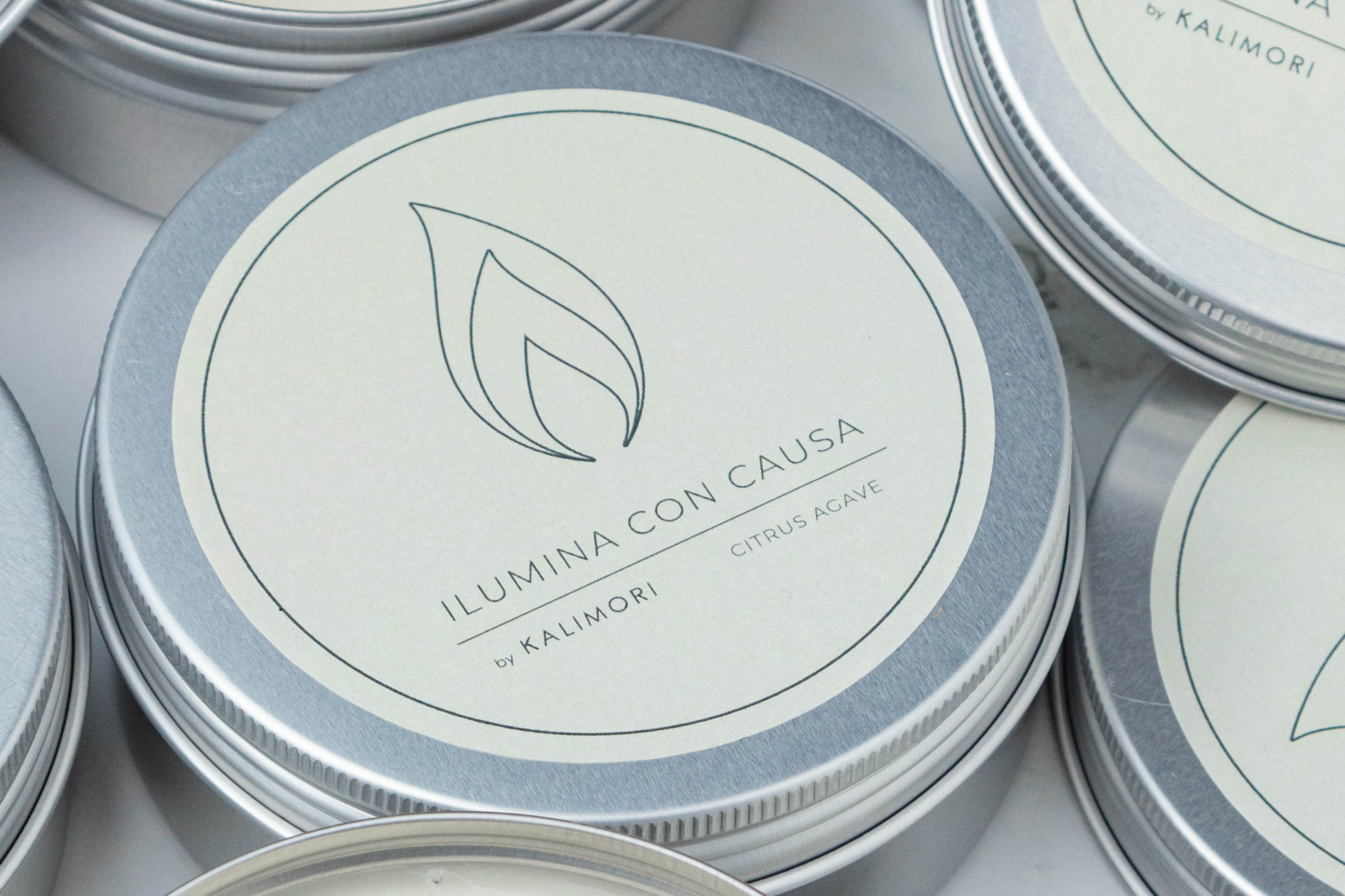 Vela Lata Citrus Agave